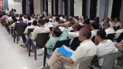 सीकर: नवलगढ़ रोड स्थित शिक्षक भवन में राजस्थान शिक्षक संघ शेखावत की दो दिवसीय कार्यशाला का आयोजन हुआ