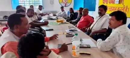 दाड़ी: बलसगरा में प्रतिभा सम्मान समारोह को सफल बनाने के लिए तैयारी समिति की बैठक हुई