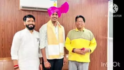 श्रीगोंदा: श्री. नितीन शिंदे यांची निवड झाल्याबद्दल आमदार विक्रम पाचपुते यांनी केला सत्कार...