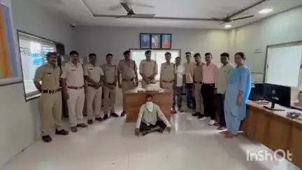 खकनार: खकनार पुलिस ने गांजे के गोरखधंधे पर की कार्रवाई, 1.494 किलो गांजा जब्त, आरोपी गिरफ्तार