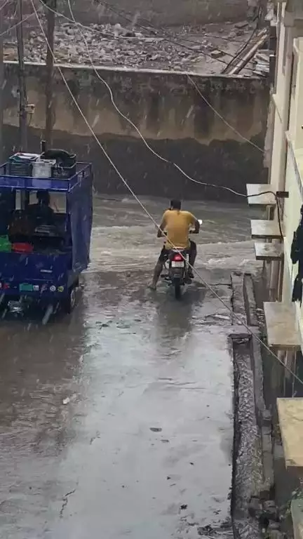 सरदारशहर मैं अच्छी बारिश