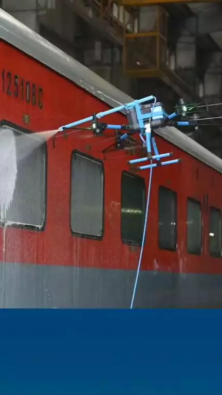 Indian Railways just got smarter! Kamakhya Station in Assam is now home to drone-powered coach cleaning operation