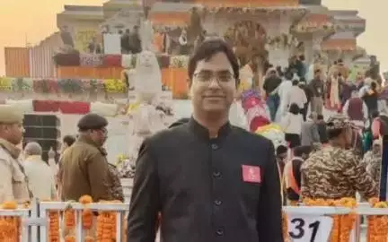 रामपथ के विकास में महत्वपूर्ण योगदान करने वाले एआरओ राजकुमार पांडेय का कानपुर हुआ तबादला