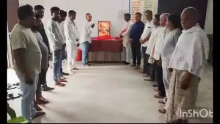 चौपारण: सेलहारा पंचायत भवन में भाजपाइयों ने मनाई डॉ. श्यामा प्रसाद मुखर्जी की पुण्यतिथि