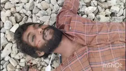 నడికుడి రైల్వే స్టేషన్లో రైలు నుంచి జారిపడి గుర్తు తెలియని వ్యక్తి మృతి