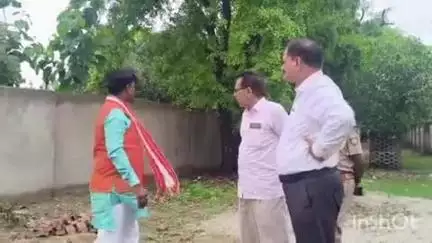 धनघटा: हैसर ब्लॉक के विधायक ने किया निरीक्षण, दिए आवश्यक दिशा-निर्देश