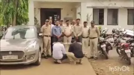 आष्टा: जावर पुलिस ने देवास जिले के दो आदतन बदमाशों को देसी पिस्टल और जिंदा कारतूस के साथ किया गिरफ्तार