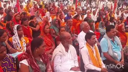 अरवल: सदर प्रखंड मुख्यालय में भाकपा माले की रैली, महिलाओं ने बढ़-चढ़कर भाग लिया
