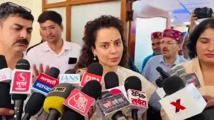 कुल्लू: ढालपुर में सांसद कंगना रनौत ने कहा, पिछड़ चुके राज्य को केंद्र के सहयोग की जरूरत