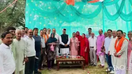 ढटवाल: भरेड़ी में भारतीय जनसंघ के संस्थापक डॉ. श्यामा प्रसाद मुखर्जी को दी श्रद्धांजलि