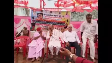 बड़ी सादड़ी: बड़ी सादड़ी में शिव परिवार की प्राण प्रतिष्ठा कार्यक्रम आयोजित, चित्तौड़गढ़ सांसद सीपी जोशी रहे मौजूद