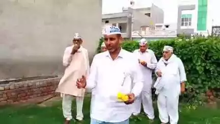 चरखी दादरी: आम आदमी पार्टी कार्यालय चरखी दादरी में कार्यक्रम आयोजित, पंजाब व गुजरात उपचुनाव में जीत की मनाई गई खुशी