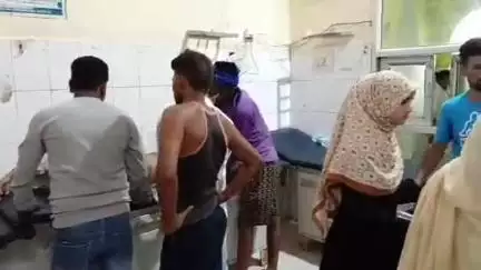 सीतापुर: मधवापुर के पास तेज रफ्तार बाइक और साइकिल में जोरदार टक्कर, बुजुर्ग हुआ घायल