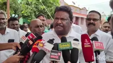 செந்துறை: அதிமுக, அமித்ஷா திமுகவாக மாறி வருகிறது- செந்துறை அருகே போக்குவரத்து மற்றும் மின்சார துறை அமைச்சர் சிவசங்கர் பேட்டி