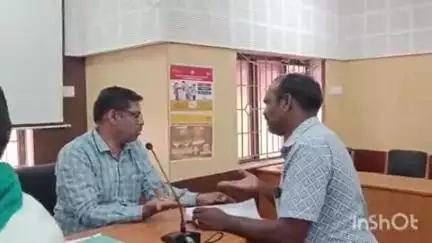 அரியலூர்: ஆட்சியரகத்தில் நடைப்பெற்ற பொதுமக்கள் குறைதீர்க்கும் நாள் கூட்டத்தில் 466 மனுக்கள் பெறப்பட்டது