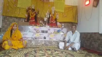 पोरसा: ग्राम खोयला के काली माता मंदिर में माता रानी के दरबार में हर भक्त की मन्नत होती है पूरी