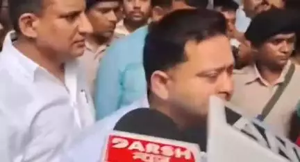 पटना ग्रामीण: लालू प्रसाद यादव के राजद के राष्ट्रीय अध्यक्ष पद के नामांकन पर तेजस्वी यादव ने कहा, पिताजी ने 12वां कार्यकाल पूरा किया
