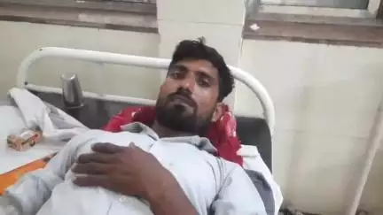 भिंड नगर: नाबलीहार में बस ने बाइक को मारी टक्कर, बाइक पर सवार तीन लोग घायल