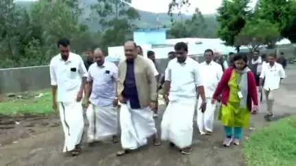 ദേവികുളം: മൂന്നാറിൽ അടിസ്ഥാന സൗകര്യ വികസനം കാത്ത്, മന്ത്രി കെ.എൻ ബാലഗോപാൽ സ്ഥലം സന്ദർശിച്ചു
