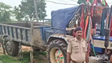 नवादा: मुफ्फसिल थाना की पुलिस ने अवैध बालू लोड ट्रैक्टर किया ज़ब्त, मचा हड़कंप