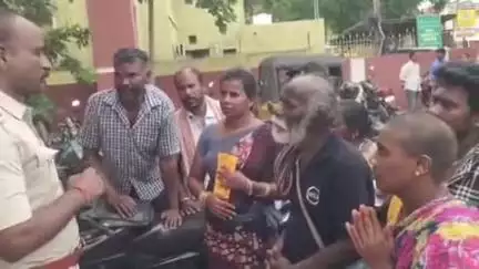 கடலூர்: 3 வயது சிறுமி பாலியல் தொந்தரவு செய்து கொலை செய்த வழக்கில் விரைந்து நடவடிக்கை எடுத்த புதுநகர் காவல்துறைக்கு உறவினர்கள் நேரில் நன்றி தெரிவித்தனர்