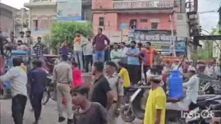 सिटी थाने के पास जैन भोजनालय की रसोई में सिलेंडर रिसाव से लगी आग, दमकल ने बुझाई