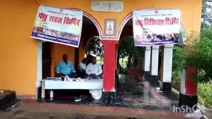 एकंगरसराय: बेलदारी बिगहा में तटबंध मरम्मत का कार्य जारी, स्वास्थ्य शिविर में लोगों की हुई जांच व इलाज
