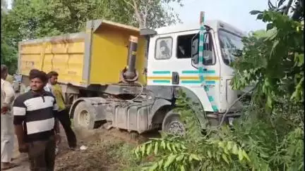 छछरौली: छछरौली में सड़क पार कर रहे व्यक्ति को डंपर ने मारी टक्कर, मौके पर हुई मौत