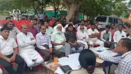 सुसनेर: त्योहार व मोहर्रम को लेकर शांति समिति की बैठक आयोजित