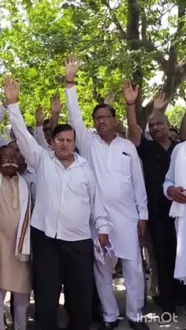 भरतपुर: राजस्थान पेंशनर समाज की जिला शाखा भरतपुर ने प्रधानमंत्री के नाम जिला कलेक्टर को दिया ज्ञापन