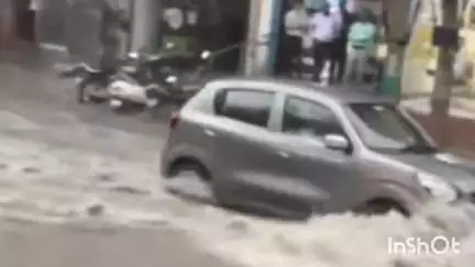 रेवाड़ी: रेवाड़ी में जलभराव: BJP MLA ले रहे थे बैठक, बारिश ने खोली अधिकारियों की पोल