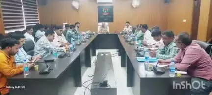 गढ़वा: गढ़वा पुलिस अधीक्षक अमन कुमार ने जिले के सभी संवेदकों के साथ बैठक की, सुरक्षा का भरोसा दिया