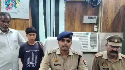 बच्चा अपहरण की सूचना पर थाना नौगावां सादात पुलिस  द्वारा मात्र 2 घंटे में बच्चे की सुरक्षित बरामदगी।