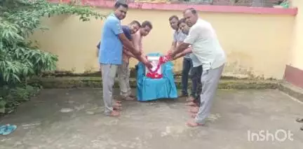 मसलिया: मसलिया में भाजपा कार्यकर्ताओं ने श्यामा प्रसाद मुखर्जी की 71वीं पुण्यतिथि मनाई