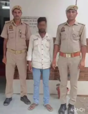 मेहदावल: धनघटा थाना क्षेत्र के एक गांव में युवती का अपहरण कर दुष्कर्म करने के मामले में वांछित अभियुक्त को किया गया गिरफ्तार