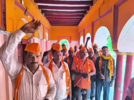 नोखा: दमड़ी शाह के मंदिर में भारतीय जनता पार्टी ने श्यामा प्रसाद मुखर्जी के निधन को बलिदान दिवस के रूप में मनाया