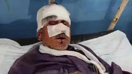 ब्यावर: ब्यावर में तेज रफ्तार ट्रक ने टेंपो को मारी जोरदार टक्कर, 10 लोग हुए घायल