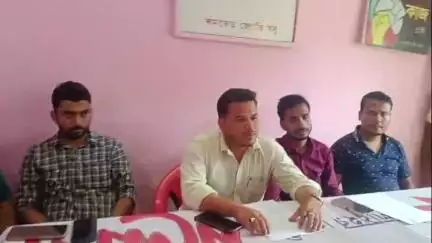 কৈলাশহর: কৈলাসহর SFI বিভাগীয় কমিটির উদ্যোগে একটি সাংবাদিক সম্মেলন অনুষ্ঠিত হয়