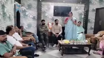 जगाधरी: लक्ष्मी नगर में श्यामा प्रसाद मुखर्जी के श्रद्धांजलि समारोह में कार्यकर्ताओं संग पहुंचीं नगर निगम मेयर