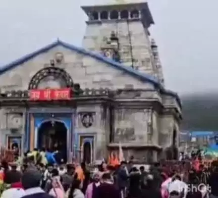 रुद्रप्रयाग: बारिश के चलते केदारनाथ में दर्शनार्थियों की संख्या में हुई कमी
