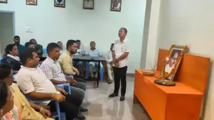 ঘগ্ৰাপাৰ ভাগ: আজি ঘগ্ৰাপাৰ মণ্ডল বিজেপি কাৰ্যালয়ত ভাৰতীয় জন সংঘৰ প্ৰতিষ্ঠাপক ড° শ্যামা প্ৰসাদ মুখাৰ্জীৰ বলিদান দিৱস 'উদযাপন