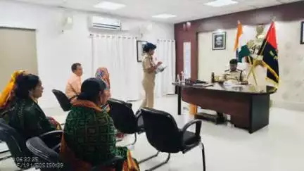 आज दिनांक -23.6.25 को पुलिस अधीक्षक महोदय बाँका द्वारा अपने कार्यालय कक्ष में जन सुनवाई…