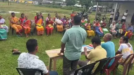 বিজনী ভাগ: পচলাবাৰীত গাঁও সভা অনুষ্ঠিত, উপস্থিত সুবাইঝাৰ সমষ্টিৰ পাৰিষদ প্ৰভাত বসুমতাৰী