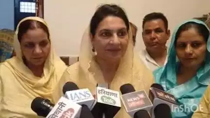 भिवानी: जेजेपी नेत्री नैना चौटाला ने भिवानी में कहा- किसान आंदोलन के बहाने दुष्यंत को रोकने में कांग्रेस को हुआ नुकसान