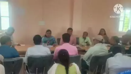 बगहा: बगहा एक प्रखंड में समीक्षात्मक बैठक संपन्न हुई