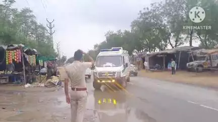 नोहर: नोहर साहवा मार्ग पर मिट्टी से भरा ट्रोला टेंपो पर गिरने से दादा-पोती सहित तीन की मौत, चार घायल