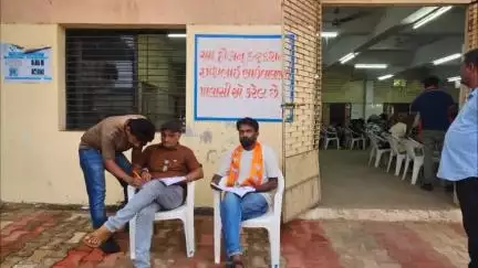 મહેમદાવાદ: ભારતીય જનતા પાર્ટી ના 11 વર્ષના અમૃતકાલ પૂર્ણ થવાને લઈને પંચમુખી હનુમાન મંદિર ખાતે ભવ્ય વિકસિત ભારત સંકલ્પ સભા યોજાઈ