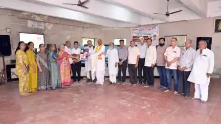 અંજાર: શ્રી રઘુનાથજી મંદિર હોલ મધ્યે માનવસેવા ચેરી. ટ્રસ્ટ અને સદગુરૂ હોસ્પિટલ દ્વારા વિનામૂલ્યે નેત્રમણી નેત્રયજ્ઞનું  આયોજન