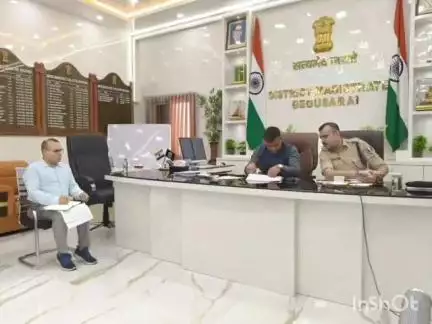 बेगूसराय: मुंगेर कमिश्नर की अध्यक्षता में विधानसभा चुनाव के मद्देनज़र वीसी के माध्यम से हुई बैठक, कई निर्देश जारी