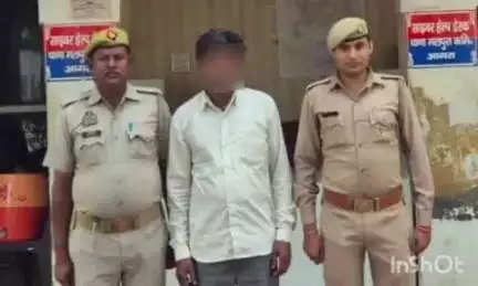 आगरा: विद्युत अधिनियम के मामले में वांछित अभियुक्त को नगला शीशिया से पुलिस ने किया गिरफ्तार